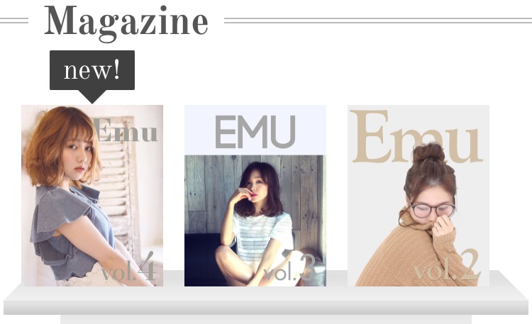 ウェブマガジンのEmu vol.4を配信しました。
